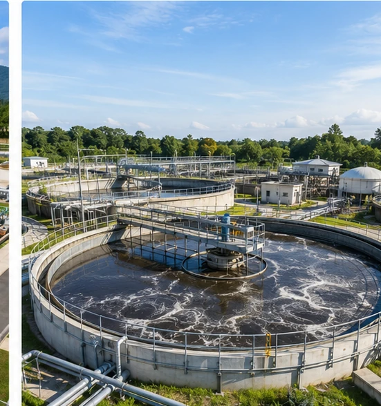 Sewerage treatment plant infrastructure and maintenance